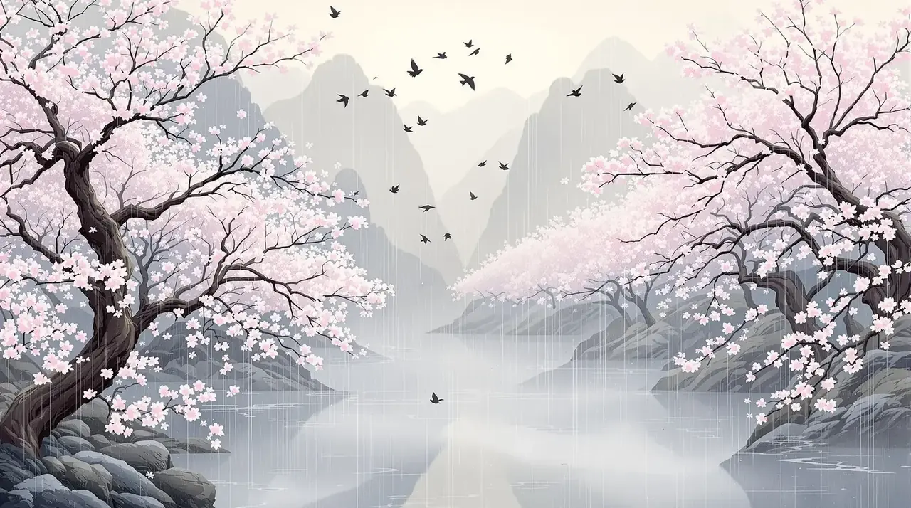 电影大片《微雨燕双飞》详情背景